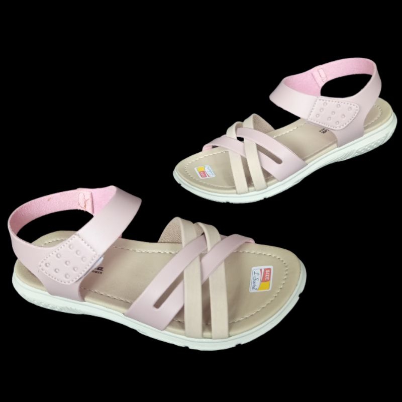 PROMO...! SANDAL TALI ANAK PEREMPUAN TERBARU KEKINIAN TERKECE TRENDY MURAH DAN BERKUALITAS LT03