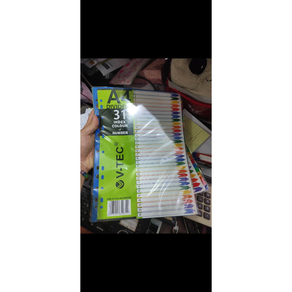 

V-TEC Divider Angka Type VT - A31 / A4