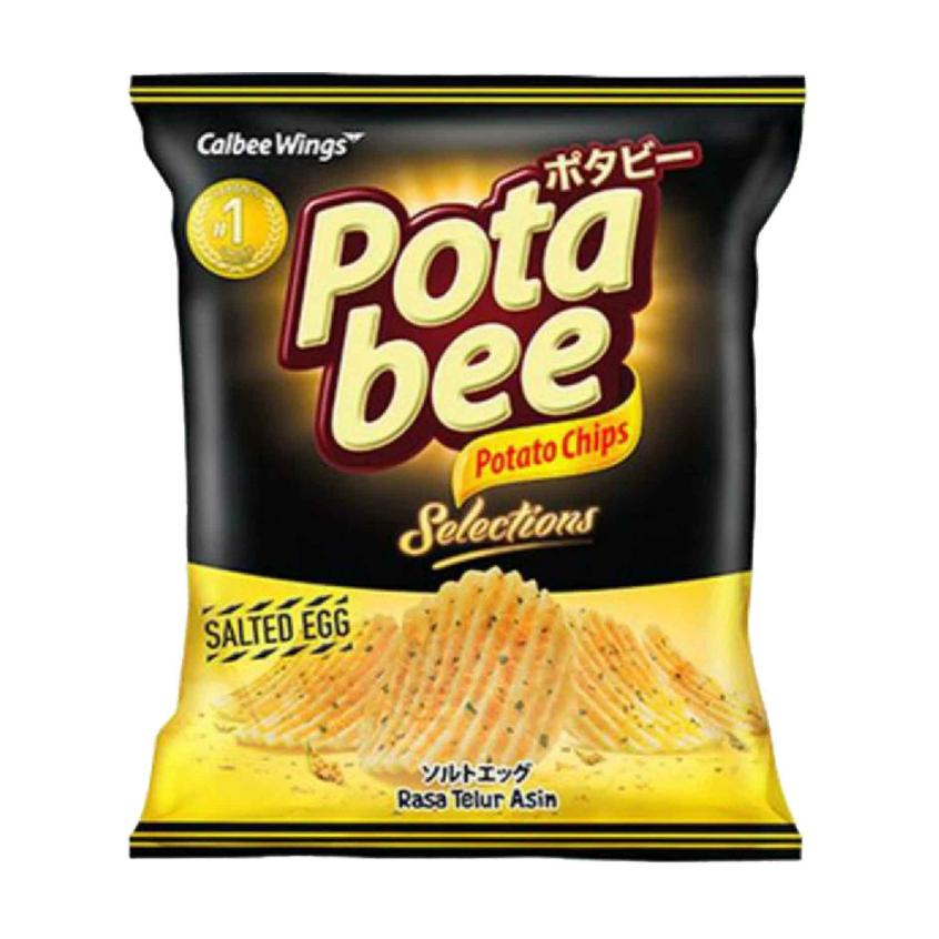 POTABEE POTATO CHIPS SELECTIONS SALTED EGG 68g