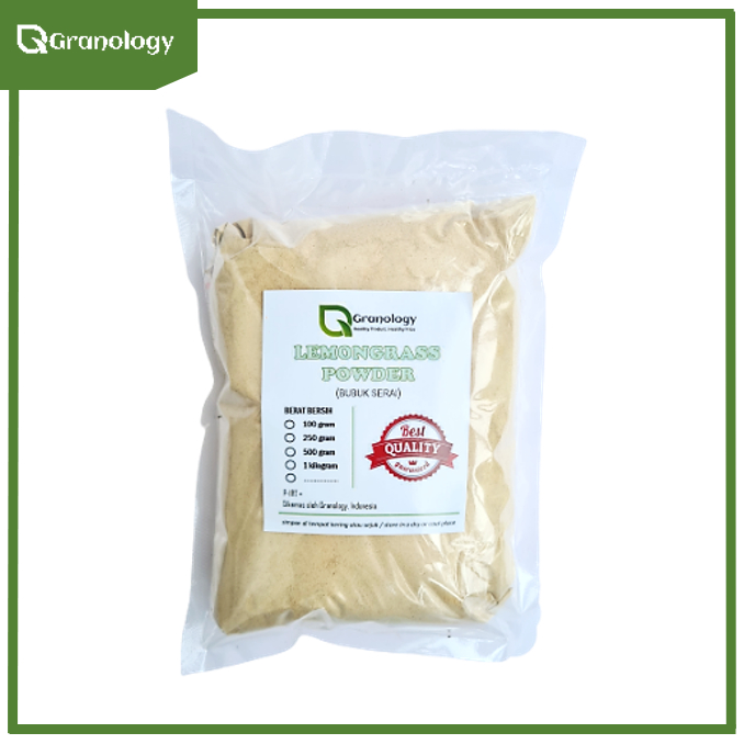 Serai Bubuk / Lemongrass Powder (500 gram) by Granology