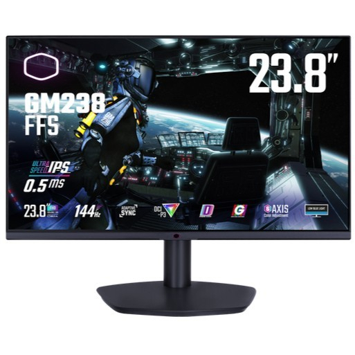 Monitor LED Cooler Master GM238 FFS 24&quot; IPS 1080p 144Hz HDMIx2 DPx2