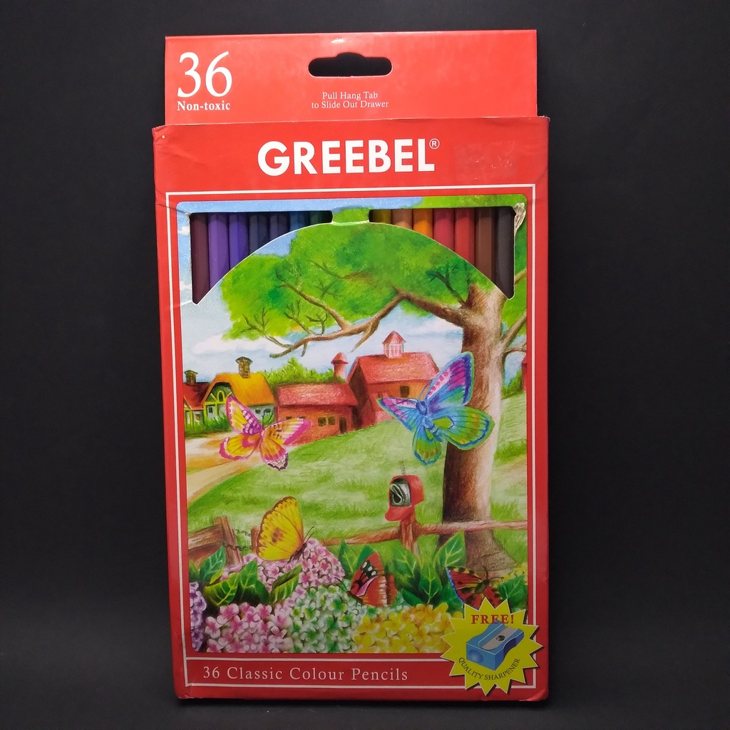 

PENSIL WARNA GREEBEL 36 WARNA CLASSIC