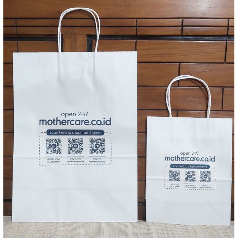 Tidak diorder tanpa baju/ paperbag mothercare wajib disertai order produk mc