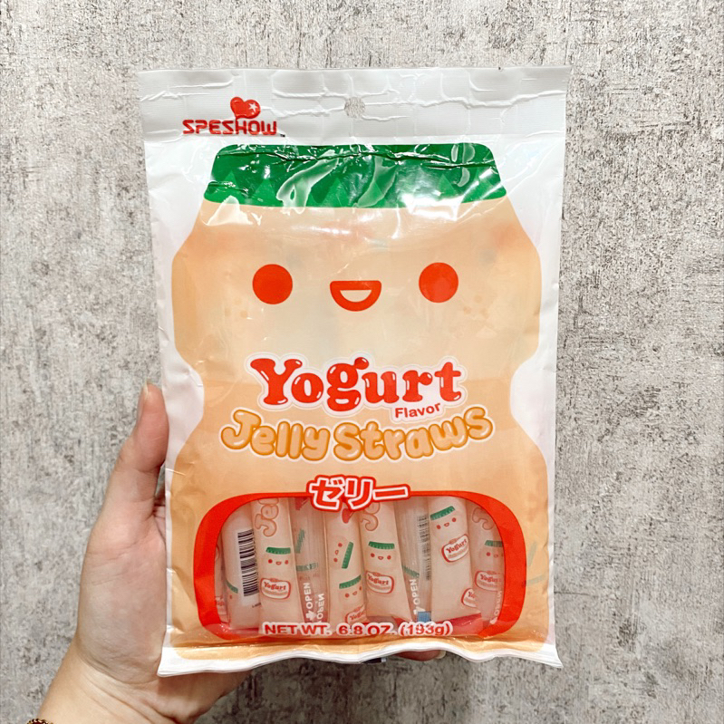 Jual Yoghurt Jelly Straw Jeli Korea rasa yogurt Original 1 Pack