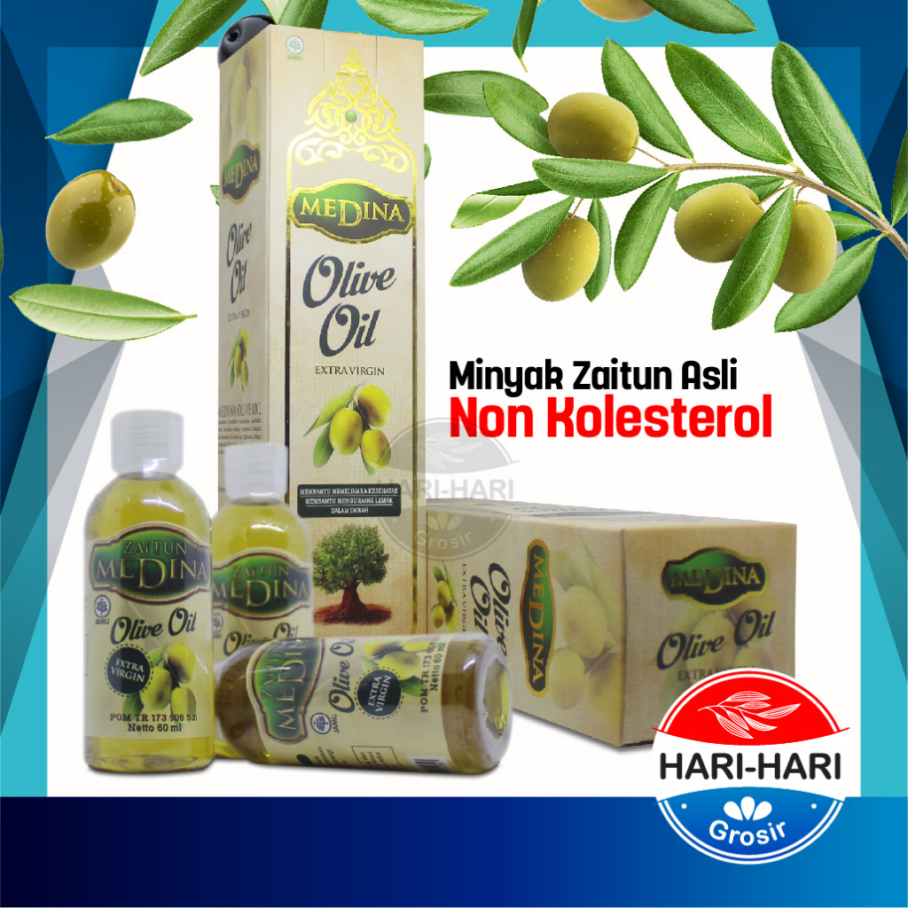 

MINYAK ZAITUN MADINA 325ml Untuk Wajah Dan Masak