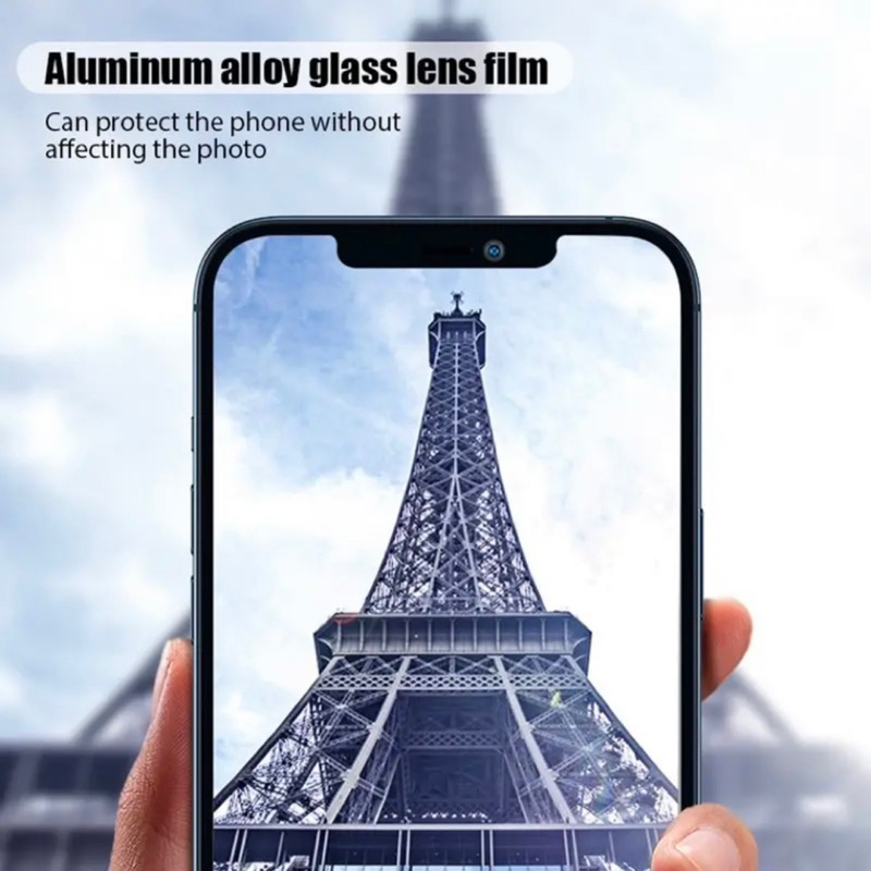 1SET Titanium Alloy Lens Protector Camera iphone 11 Pro/12 Pro/11 Pro Max Ring Anti Gores Pelindung Kamera