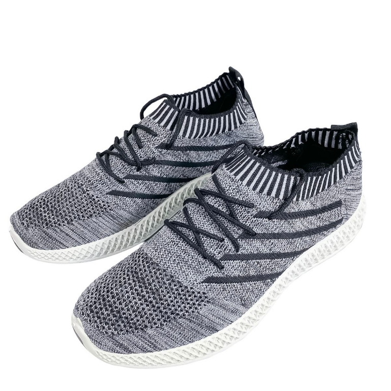 Sepatu Sneakers Pria S0159 grey black