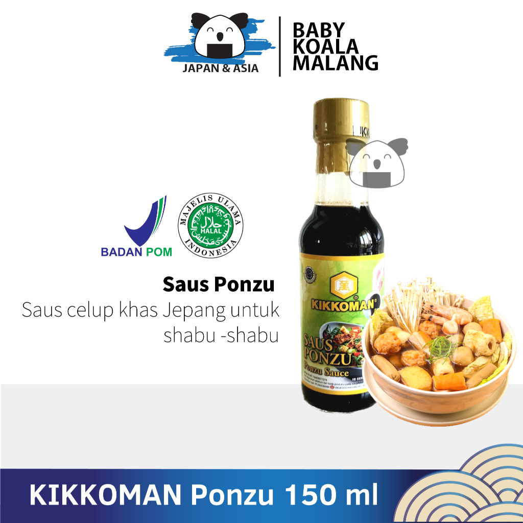 

KIKKOMAN Ponzu Sauce 150 ml Halal;
