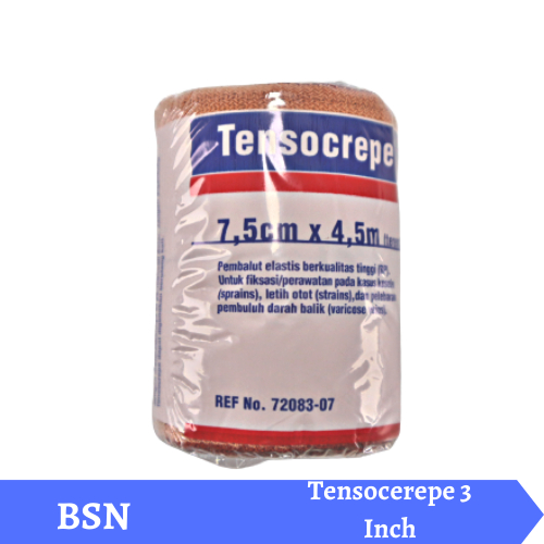 Perban Elastis Tensocrepe Ukuran 3 inc, 4 inc, 6 inc BSN / Verban @ROLL