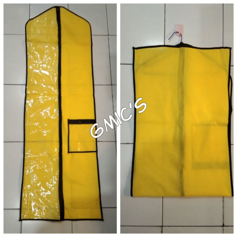 Cover gaun baju / sarung gaun / dress/ kebaya / baju, cover gantungan baju gaun