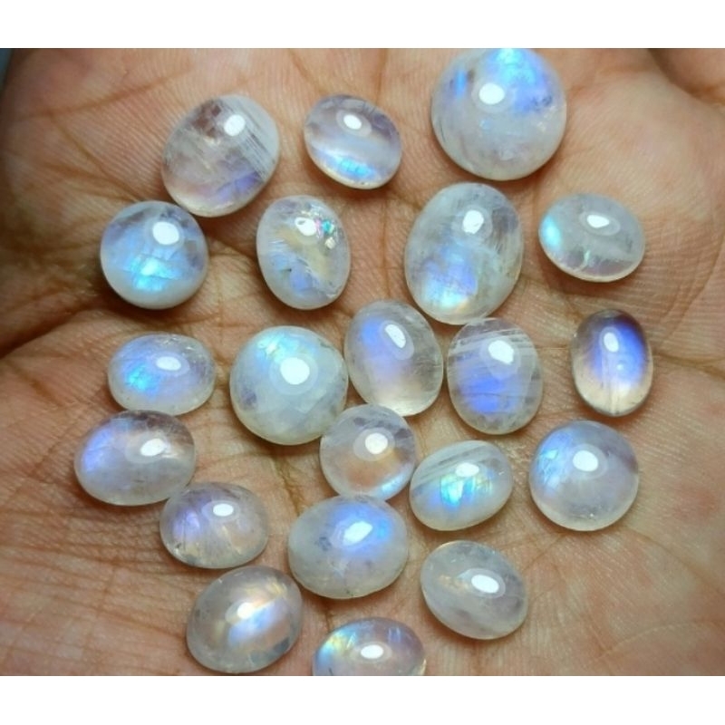 batu biduri bulan asli 100% (batu kasih sayang)