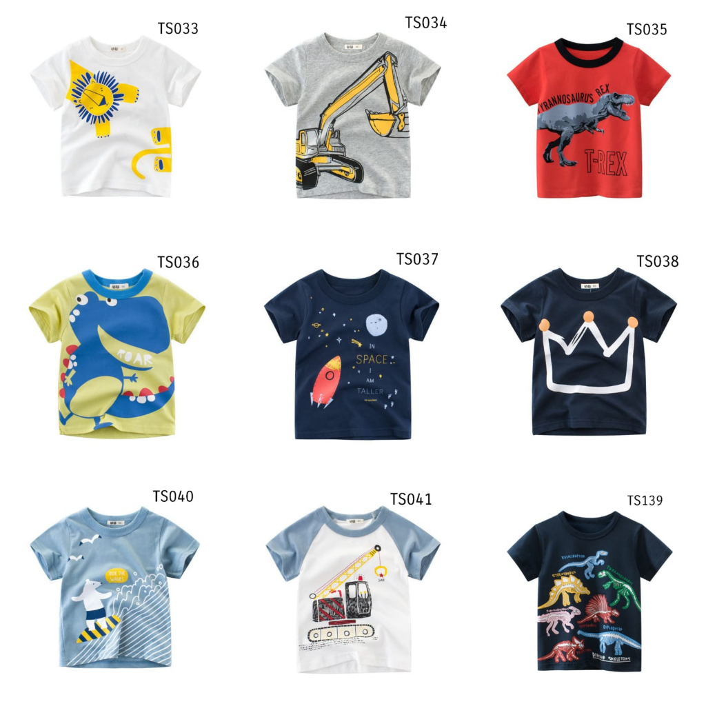 KIDZ BALI - BAJU KAOS ANAK / TSHIRT ANAK LAKI LAKI IMPORT - 4