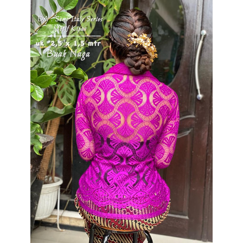 Yukakebaya || Semi Italy Series Motif Kipas