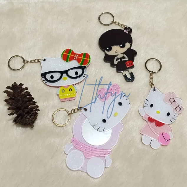 GANTUNGAN KUNCI MURAH // GANCI KARAKTER // GANCI CERMIN // GANCI MURAHHH