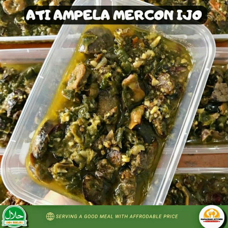 

MENU FAMILY..!! "ATI AMPELA MERCON IJO" (PORSI 3-4x MAKAN)