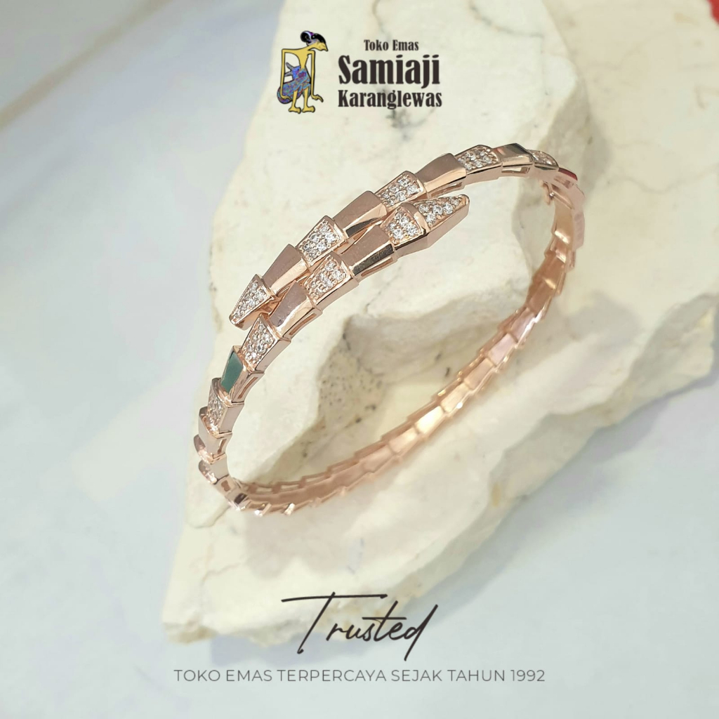 Bangle Srpnt Viper Rose Gold