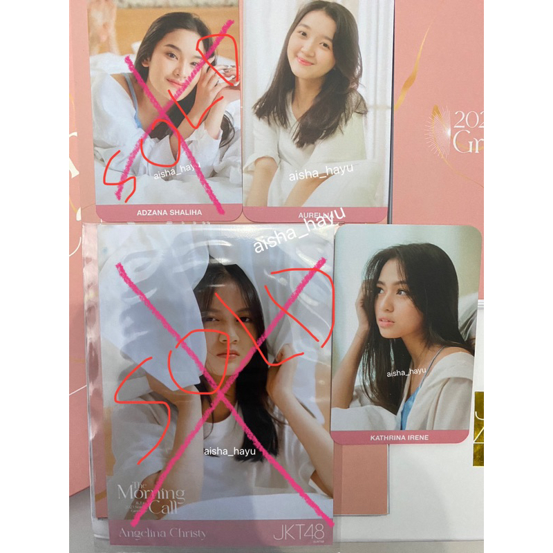 JKT48 Photocard Kalender 2023 Morning Call Kathrina Lia