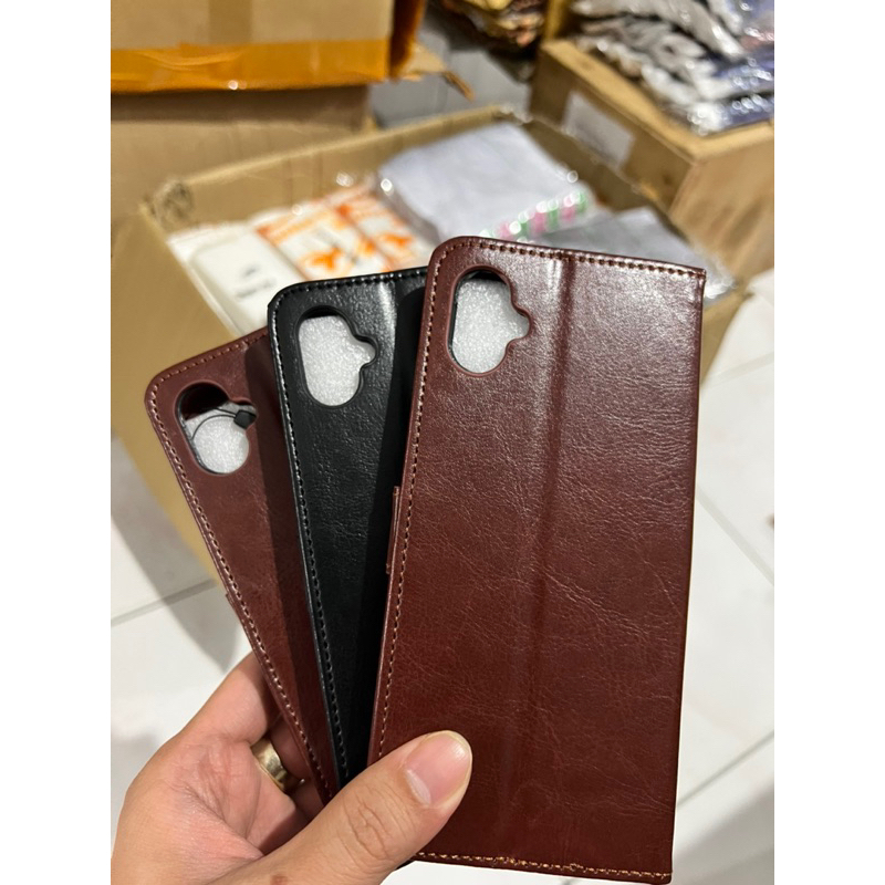 A04E New Leather Case Premium Samsung