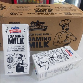 

Grandairy Foaming Milk Fresh Milk 1Liter Free Bubble Wrap dan Dus Tebal