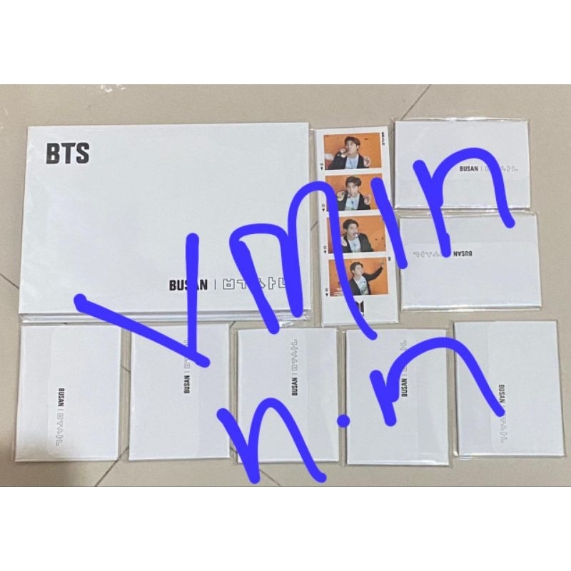 READY - SHARING MPC BTS YET TO COME BUSAN / MINI PHOTO CARD MPC BTS YTC BUSAN