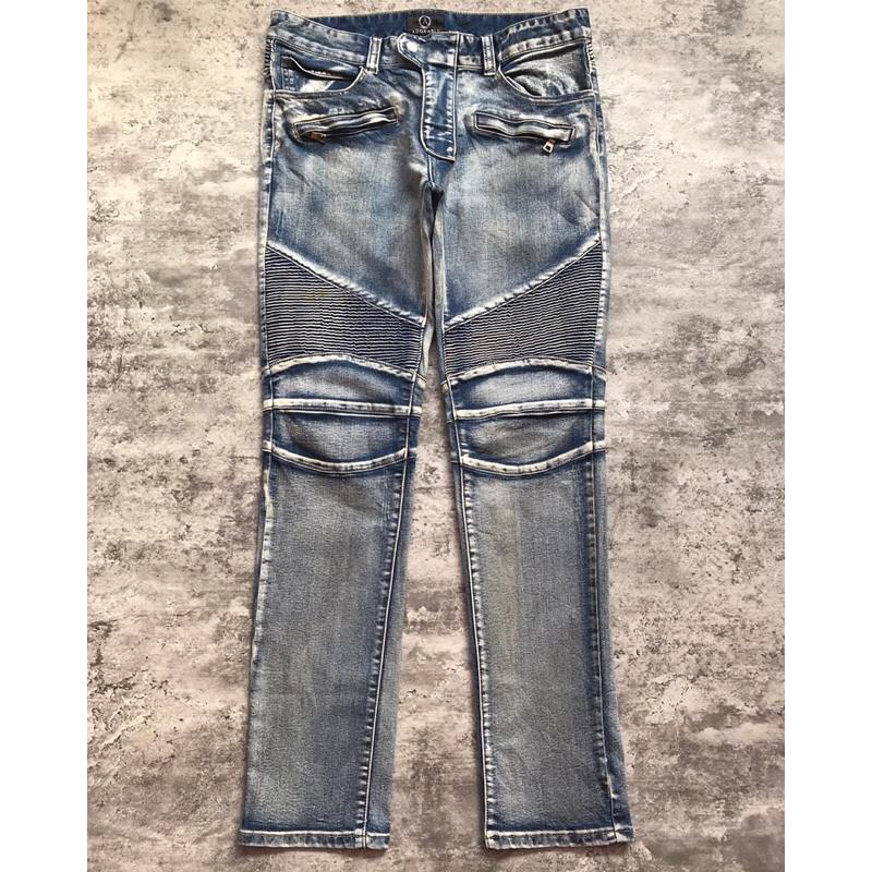 biker jeans second