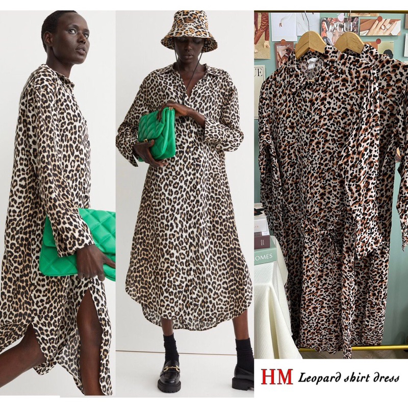 HM Leopard Short Dress