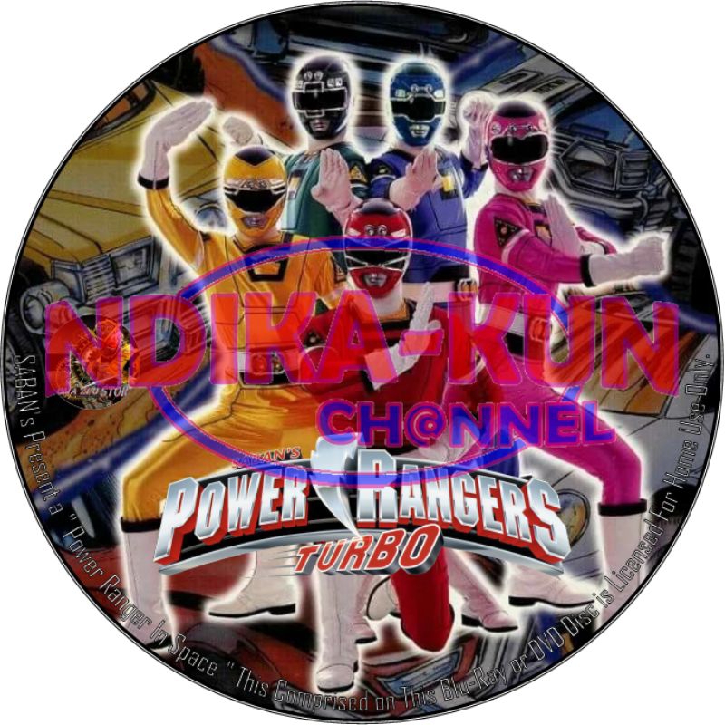 Kaset DVD Power Ranger Turbo Subtitle Indonesia Full Episode