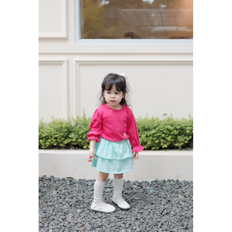 MARSHMALLOW Set Kids Embassy 6bln-3thn / Setelan Rok Anak