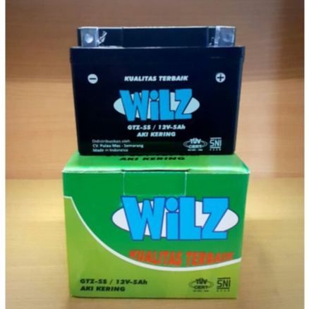 Aki Kering Motor - Beat Vario 110 Supra X 125 Mio J Soul GT Vixion Revo Abs Blade [ GTZ5S Aki Kering