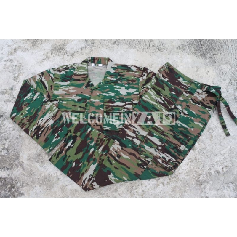 Baju Setelan PDL Loreng KASAD TNI AD