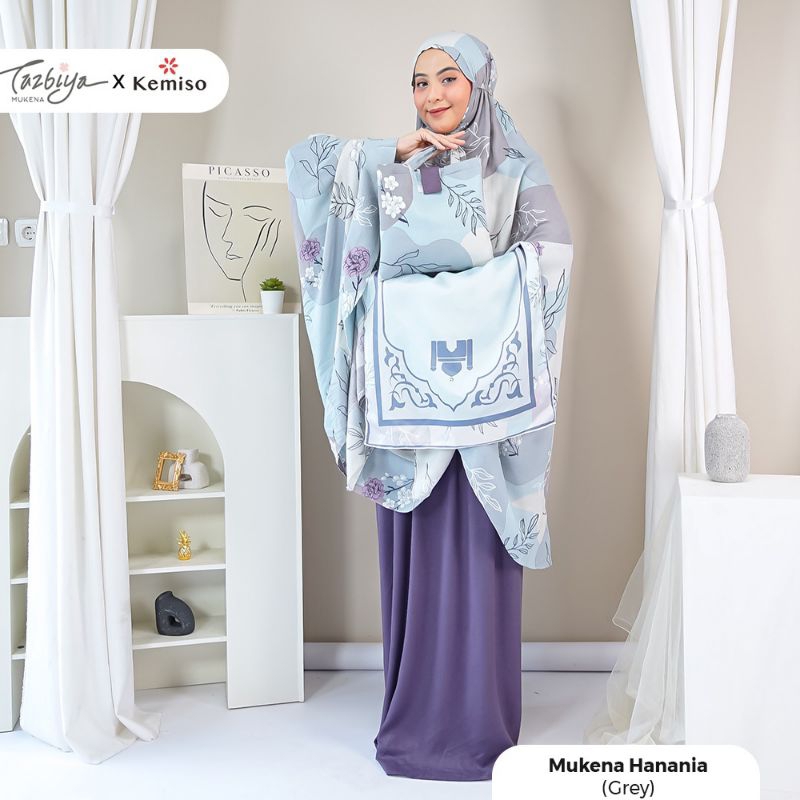 Mukena Tazbiya X Kemiso Set Sejadah Hanania Series Allaize