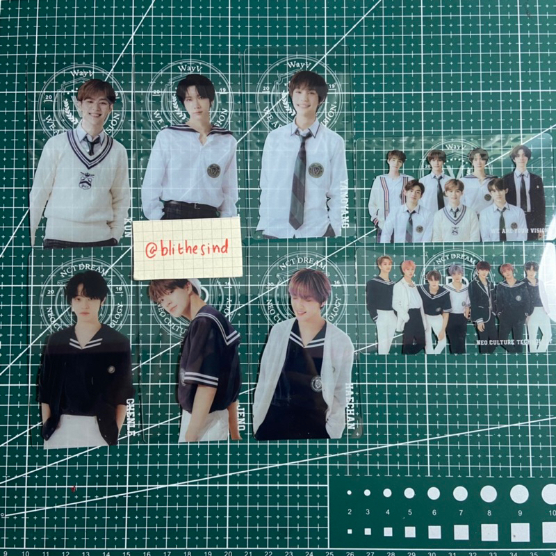 [READY STOCK] Clear Bookmark Back To School 2021 NCT WayV