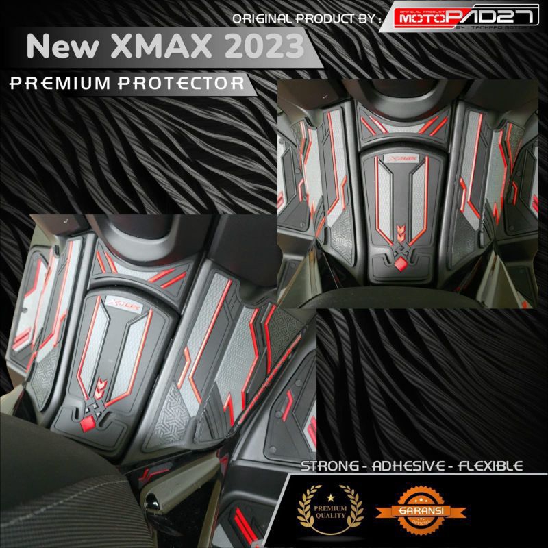 Motopad27 Stiker Rubber Tankpad XMAX NEW 2023 Deckpad XMAX NEW 2023 Bahan Karet Premium