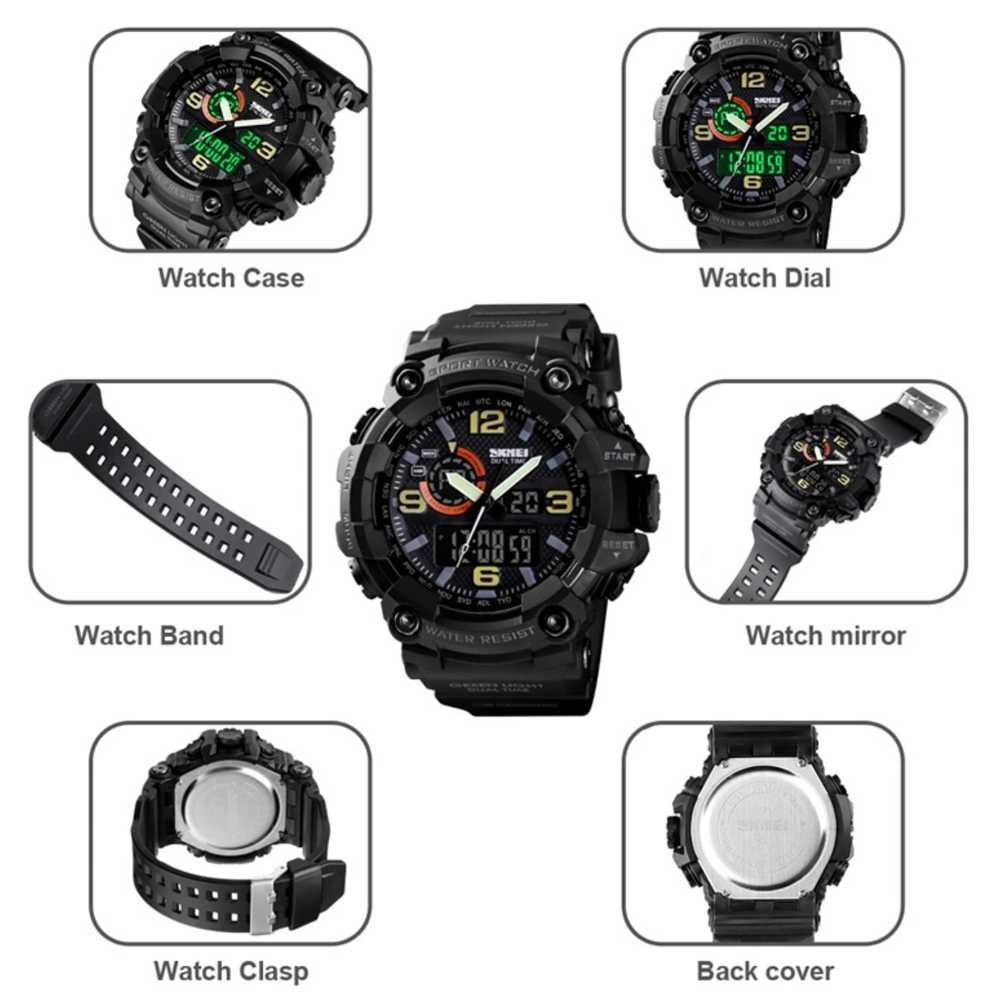 SKMEI 1520 Jam Tangan Pria Digital Analog Anti Air