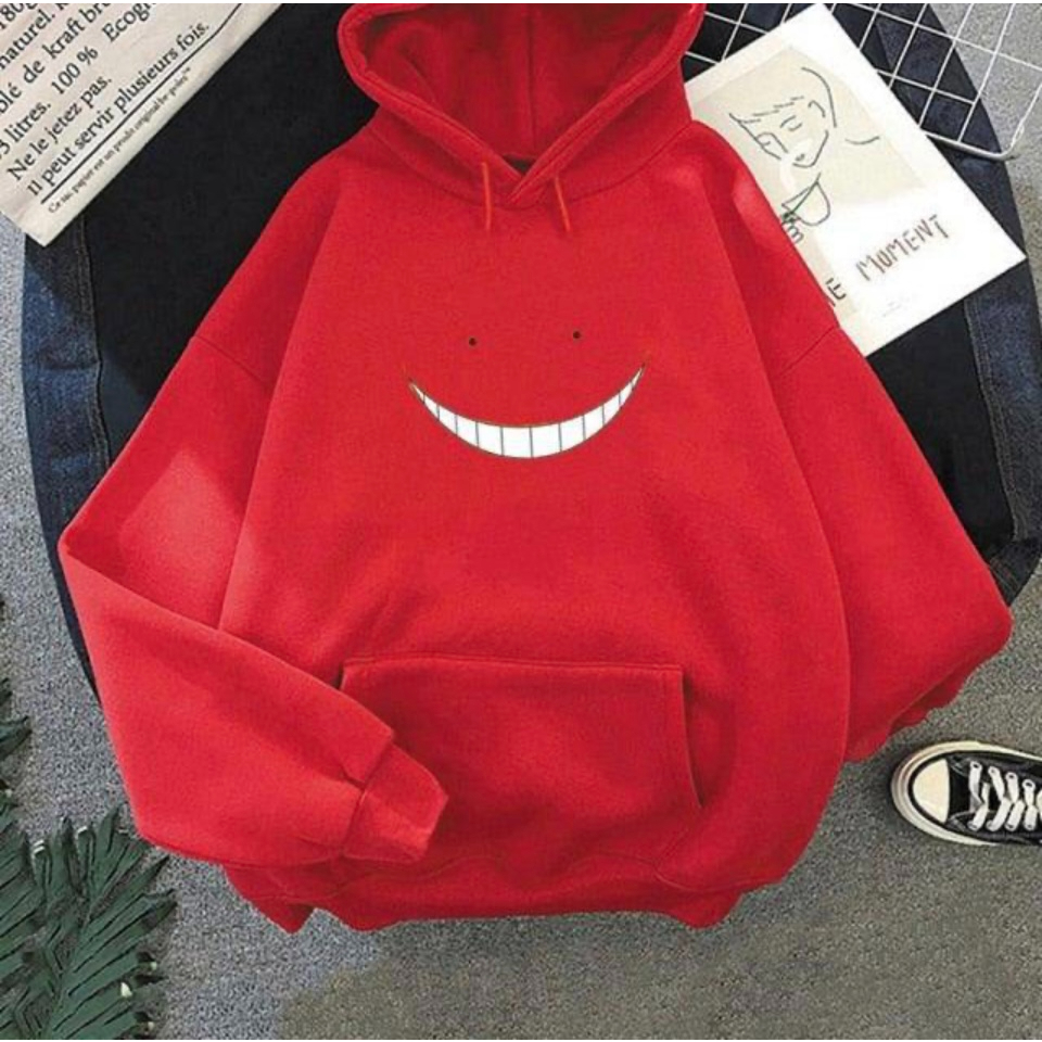 Jumper Hoodie Assasination Anime II Sweater Hoodie Trendy II Sweter Oblong Topi Size M - XL Anak &amp; Dewasa ( Pria &amp; Wanita )