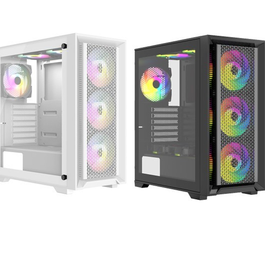 Casing PC VenomRX Aegon Tempered Glass Black White