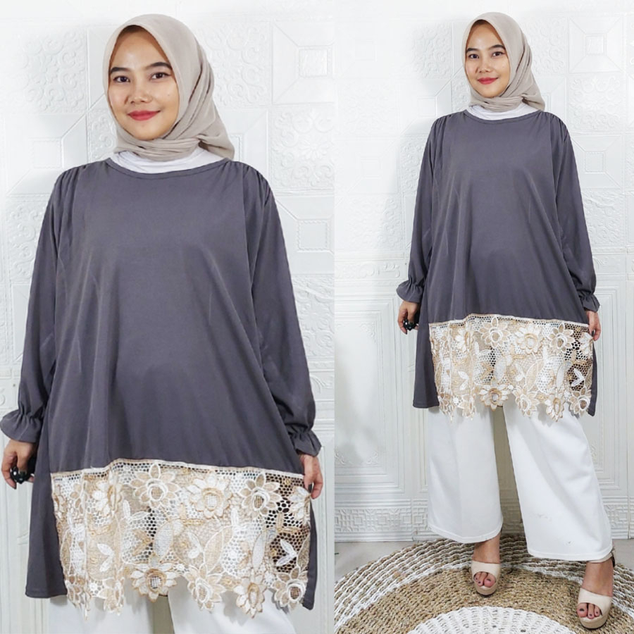 CARLINA CORLA TERESA RENDA WANITA DRESS JUMBO 7198