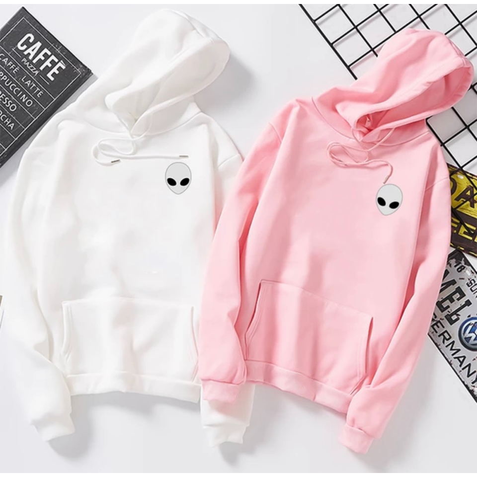 Jumper Hoodie ALIEN II Sweater Hoodie II Sweter Oblong Topi Size M - XL ( Pria &amp; Wanita / Anak &amp; Dewasa )