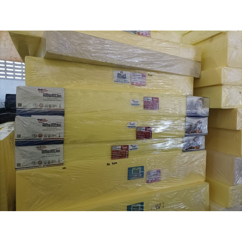 D 16 Kasur Busa MW by AMERICAN FOAM Kasur Busa Kuning Kasur Spon 90x200x15