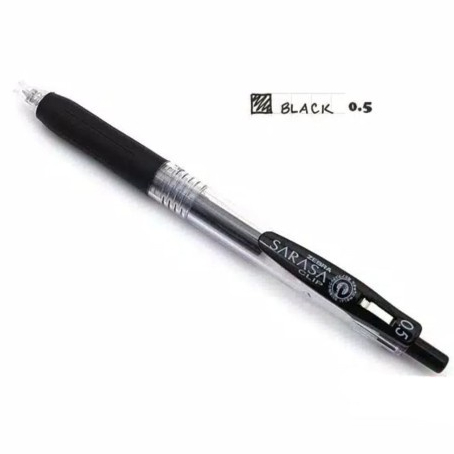 

GEL PEN ZEBRA SARASA BLACK 0,5