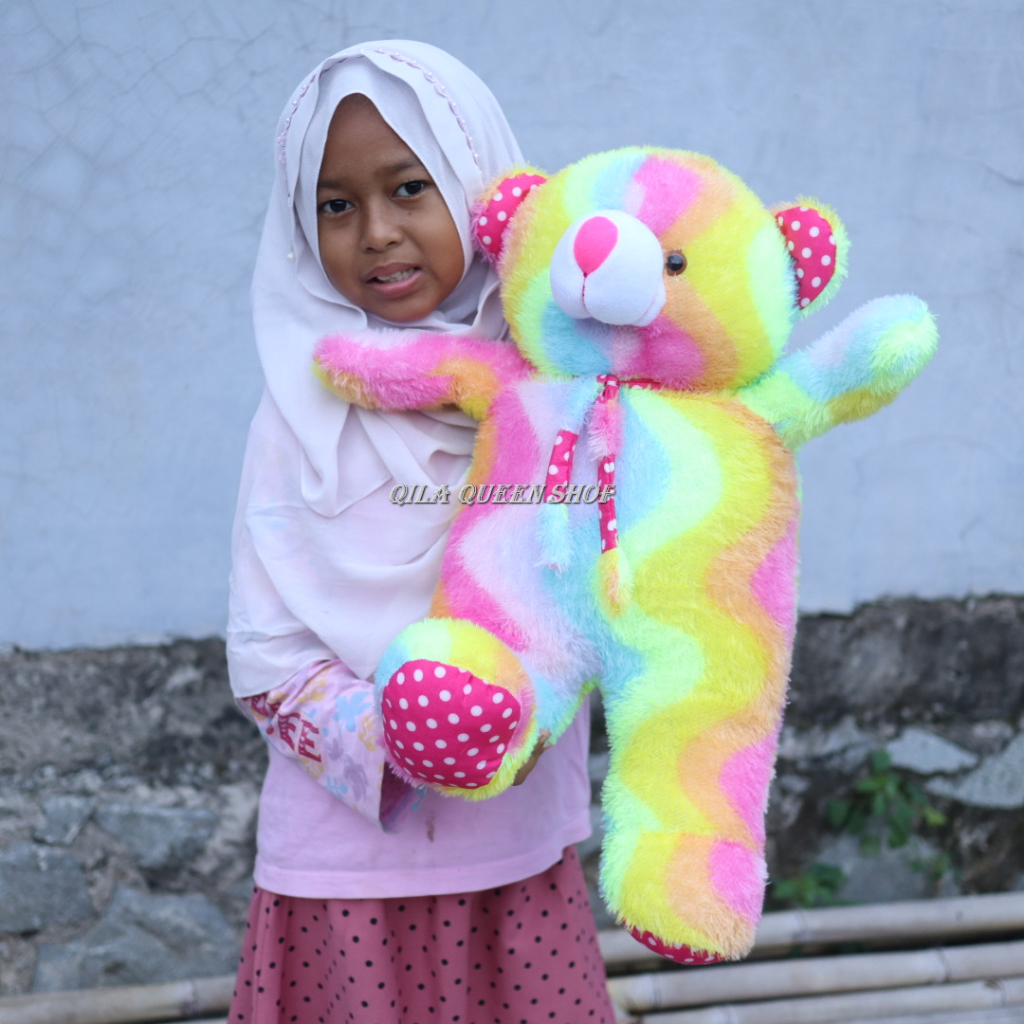 boneka BEA RAINBOW XL termurah bisa COD