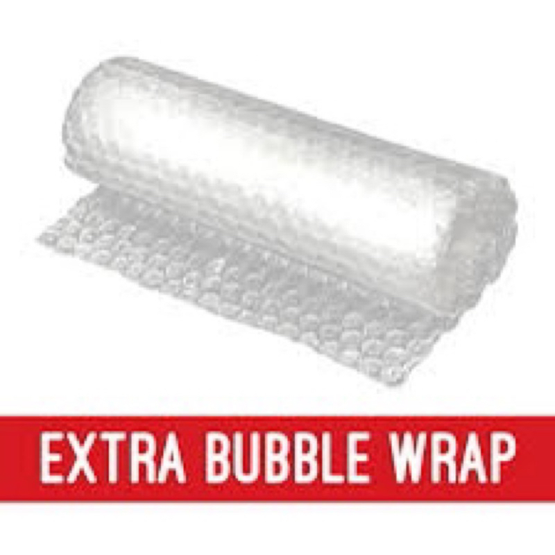 

Tambahan extra bublewrap