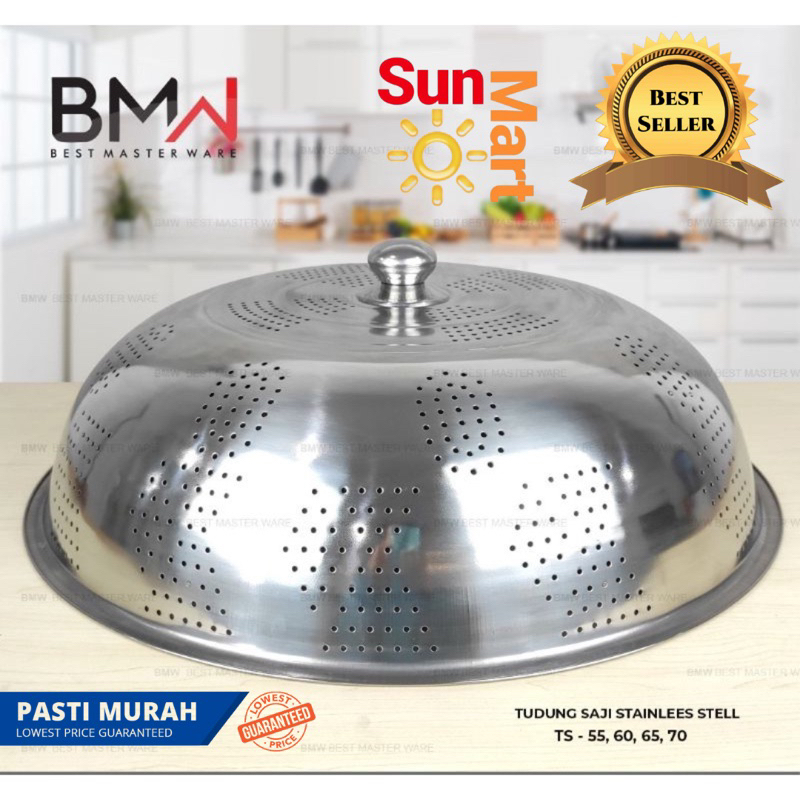 Tudung Saji Stainlees Steel 60 Cm BMW Food Cover Jumbo