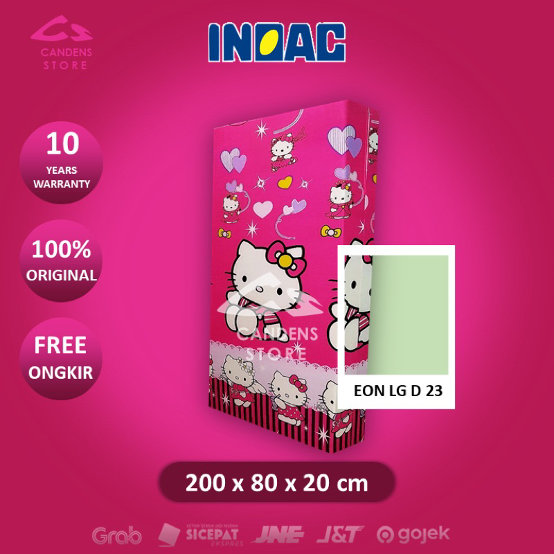 Kasur Busa INOAC EON LG D23 ukuran 200x80x20 cm Garansi 10 TAHUN ORIGINAL KASUR BUSA KASUR TIDUR KAS