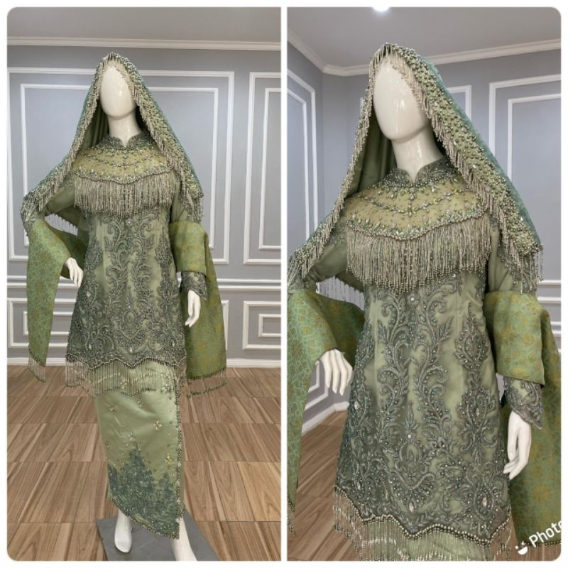 SET KOTO GADANG MELAYU MINANG /KOTO GADANG MELAYU PREMIUM//KEBAYA PENGANTIN KOTO GADANG MEWAH/GAUN WEDDING MODERN