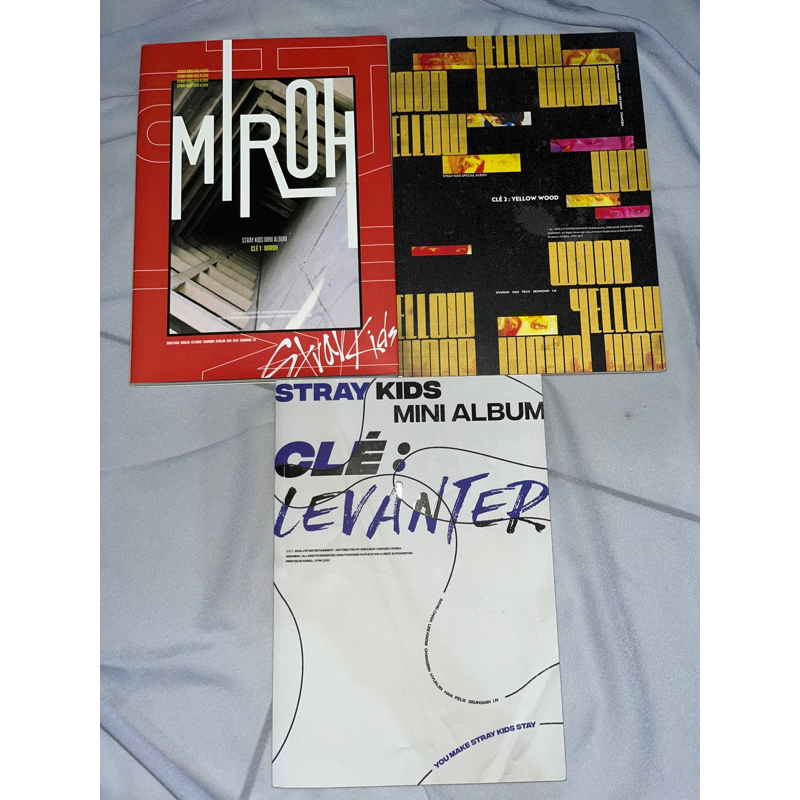 album only stray kids miroh yellow wood levanter