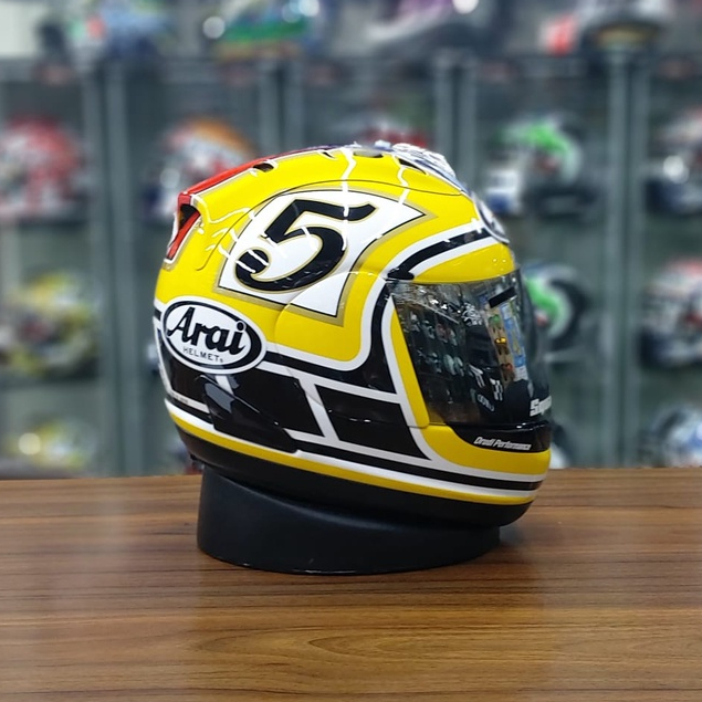 ARAI RR5 EDWARDS LEGEND YELLOW SIZE M 2ND SECOND