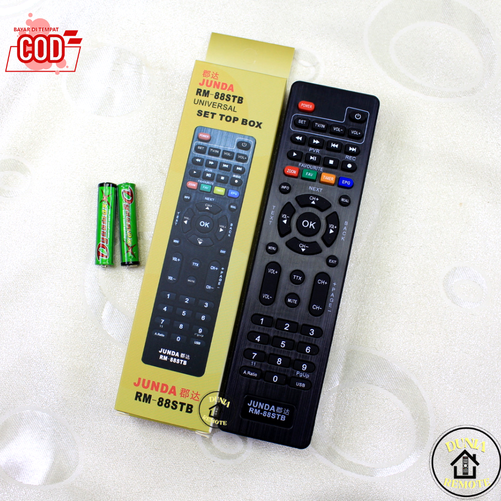 Remot Remote Multi Set Top Box UNIVERSAL DVB-T2 RM-888STB Chung he All Merk (matrix tanaka Xtreamer dll)