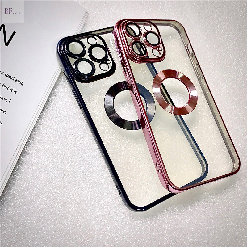 Electroplated Case iPhone 12/ 12 Pro Case Chrome Transparant Cover exclusive