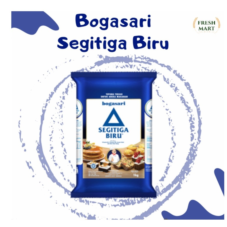 

Bogasari Tepung Terigu Segitiga Biru 1kg